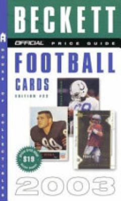 The Official Price Guide to Football Cards 2003