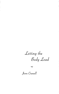 Letting the Body Lead