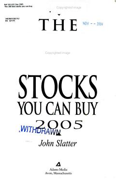 100 Best Stocks (2005)