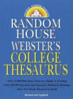 Random House Webster\'s College Thesaurus