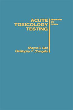 Acute Toxicology Testing