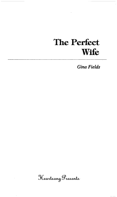 The Perfect Wife