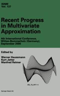 Recent Progress in Multivariate Approximation