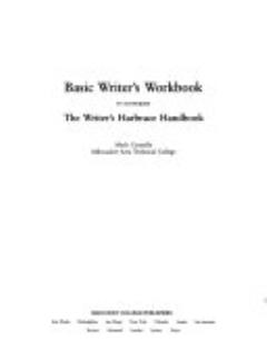 The Writer\'s Harbrace Handbook