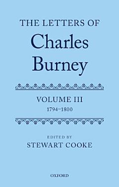 The Letters of Dr. Charles Burney