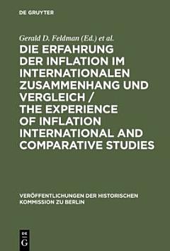 Die Erfahrung der Inflation im internationalen Zusammenhang und Vergleich