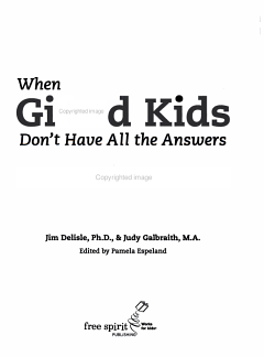 When Gifted Kids Don\'t Have All the Answers