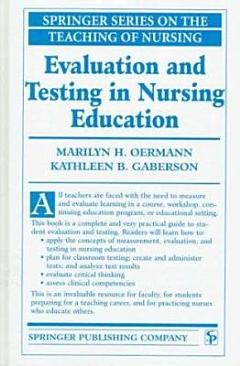 Evaluation and Testing in Nursing Education