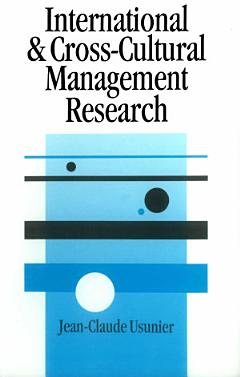 International and Cross-Cultural Management Research