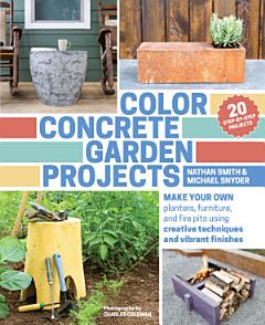 Color Concrete Garden Projects