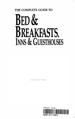 The Complete Guide to Bed & Breakfasts, Inns & Guesthouses