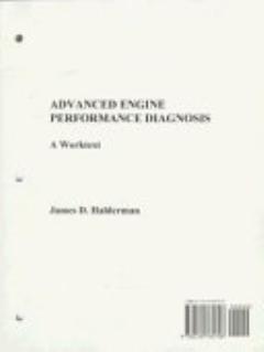 Advanced Engine Performance Diagnosis