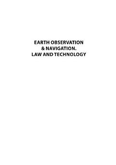 EARTH OBSERVATION & NAVIGATION. LAW AND TECHNOLOGY