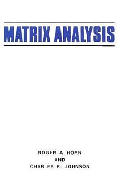 Matrix Analysis