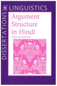 Argument Structure in Hindi