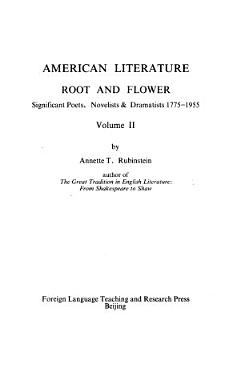 American Literature Root and Flower 2