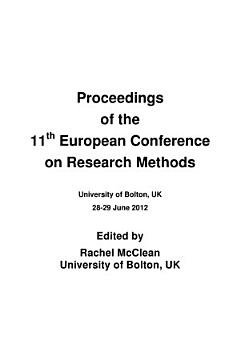 ECRM2012-Proceedings of the 11th European Conference on Research Methods