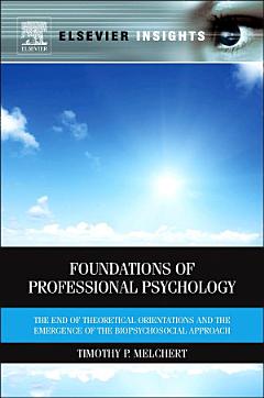 Foundations of Professional Psychology