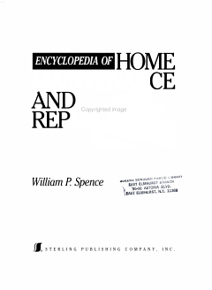 Encyclopedia of Home Maintenance and Repair