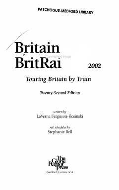 Britain by BritRail 2002