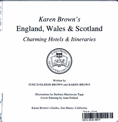 Karen Brown\'s England, Wales and Scotland