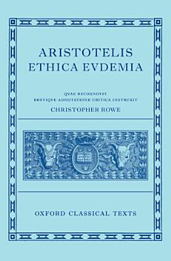 Aristotle\'s Eudemian Ethics