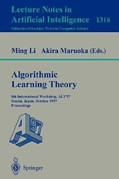 Algorithmic Learning Theory