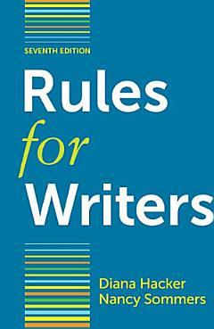 Rules for Writers with Writing about Literature (Tabbed Version)