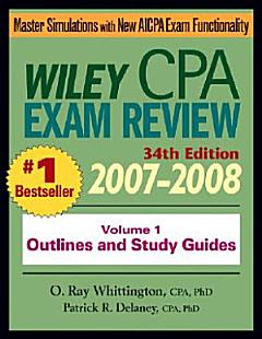 Wiley CPA Examination Review 2007-2008, Outlines and Study Guides