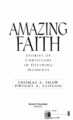 Amazing Faith