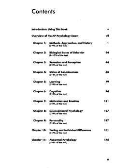 Barron\'s how to Prepare for the AP Psychology Advanced Placement Examination