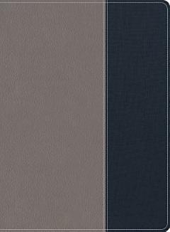 CSB Apologetics Study Bible for Students, Gray/Navy LeatherTouch, Indexed