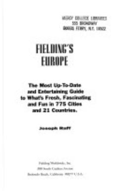 Fielding\'s Europe