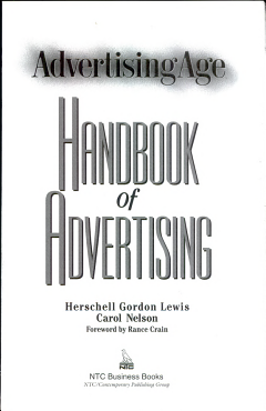 Advertising Age Handbook of Advertising