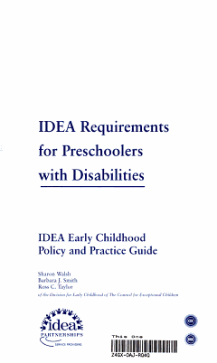 IDEA Requirements for Preschoolers with Disabilities