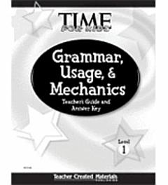 Grammar, Usage, and Mechanics, Level 1