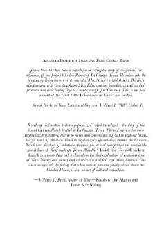 Inside the Texas Chicken Ranch: The Definitive Account of the Best Little Whorehouse