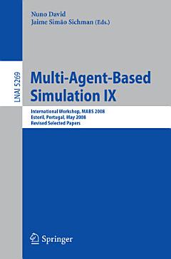 Multi-Agent-Based Simulation IX