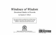 Windows of Wisdom