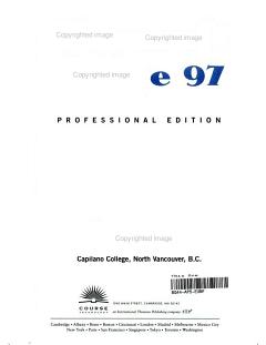 Microsoft Office 97 Professional Edition - Illustrated Projects