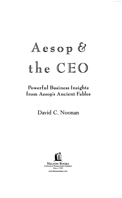 Aesop & the CEO