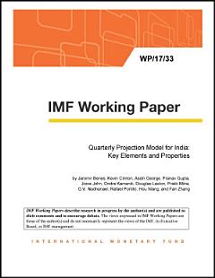 Quarterly Projection Model for India