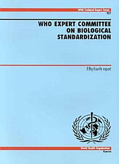 WHO Expert Committee on Biological Standardization