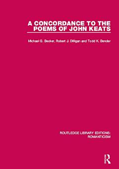 A Concordance to the Poems of John Keats