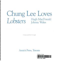 Chung Lee Loves Lobsters