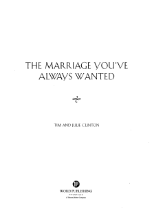 The Marriage You\'ve Always Wanted