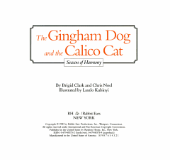 The Gingham Dog and the Calico Cat