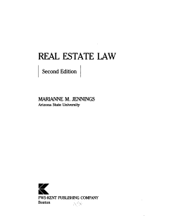 Real Estate Law