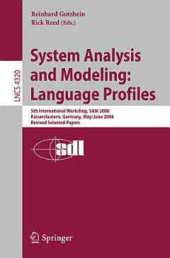 System Analysis and Modeling: Language Profiles