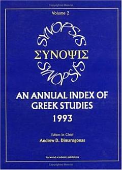 Synopsis: An Annual Index of Greek Studies, 1993, 3